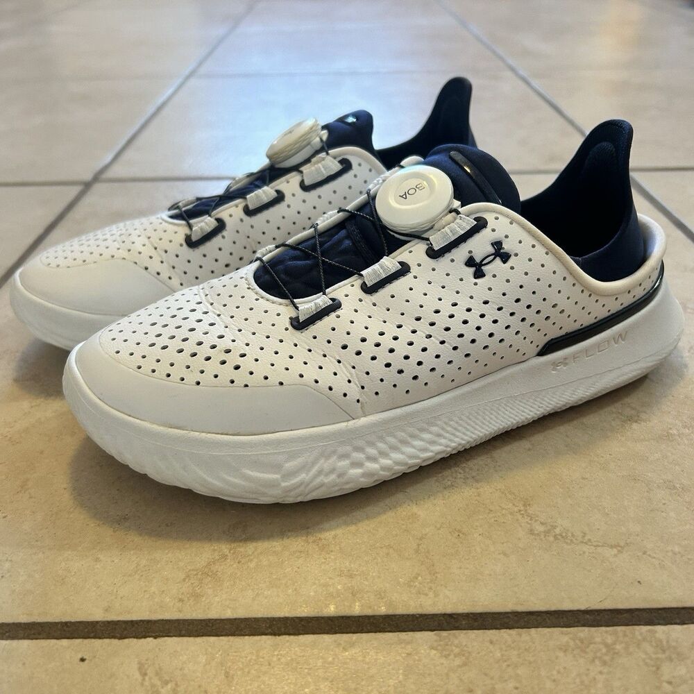 Under Armour SlipSpeed Training Shoes BOA Unisex White Men’s 4.5 / Women’s 6